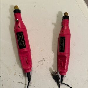 2 Electric Nail Drill Machine 
Grinding Equipment Mill For Manicure Pedicure